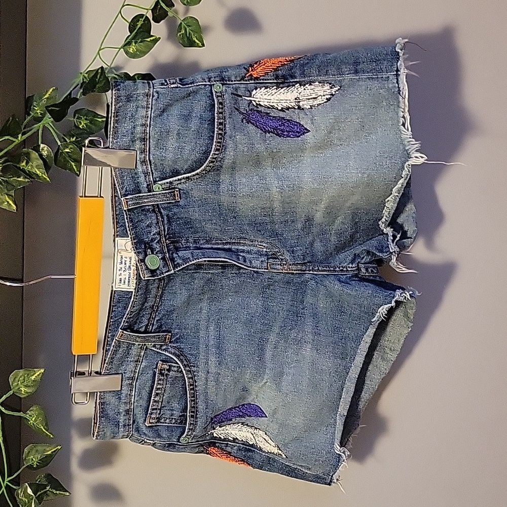 Sandrine Rose x Free People Redesigned Vintage Denim Shorts